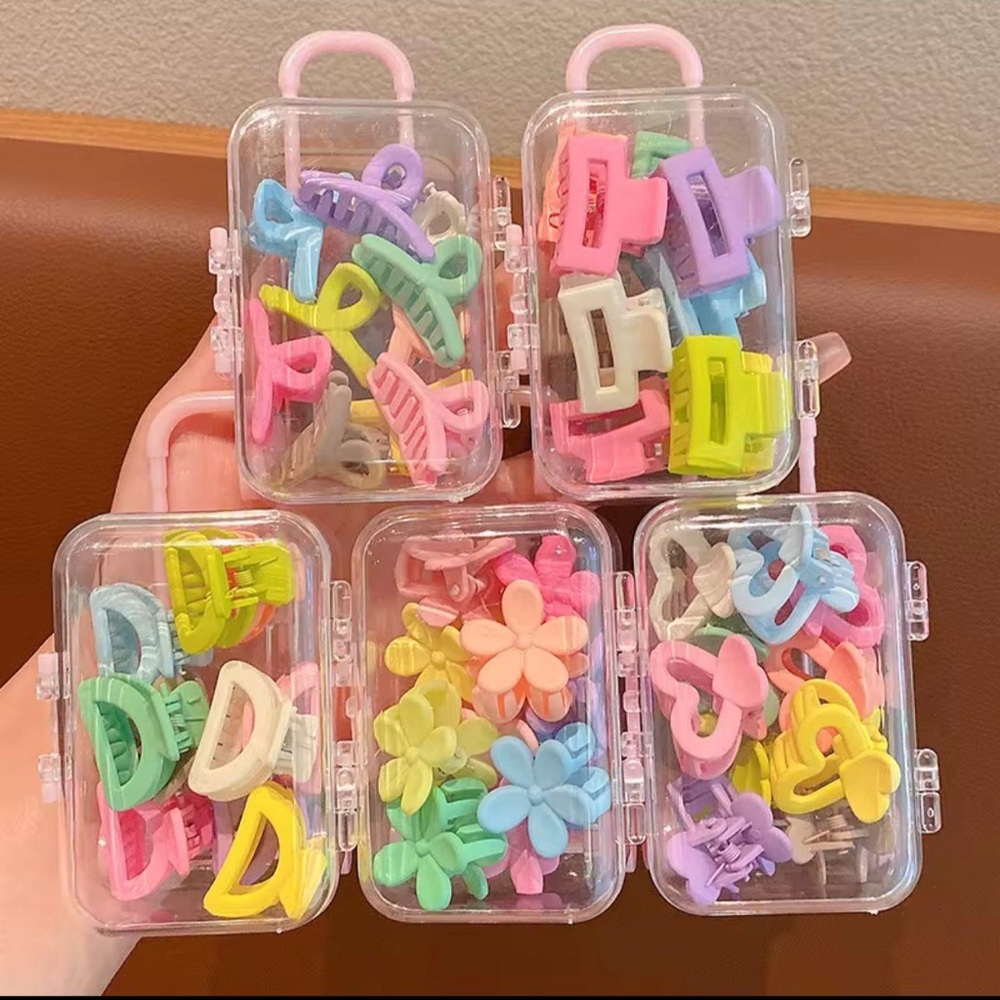 Vibrant Kids Hair Clip Collection